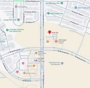 Buckeye Map for Britepath medical