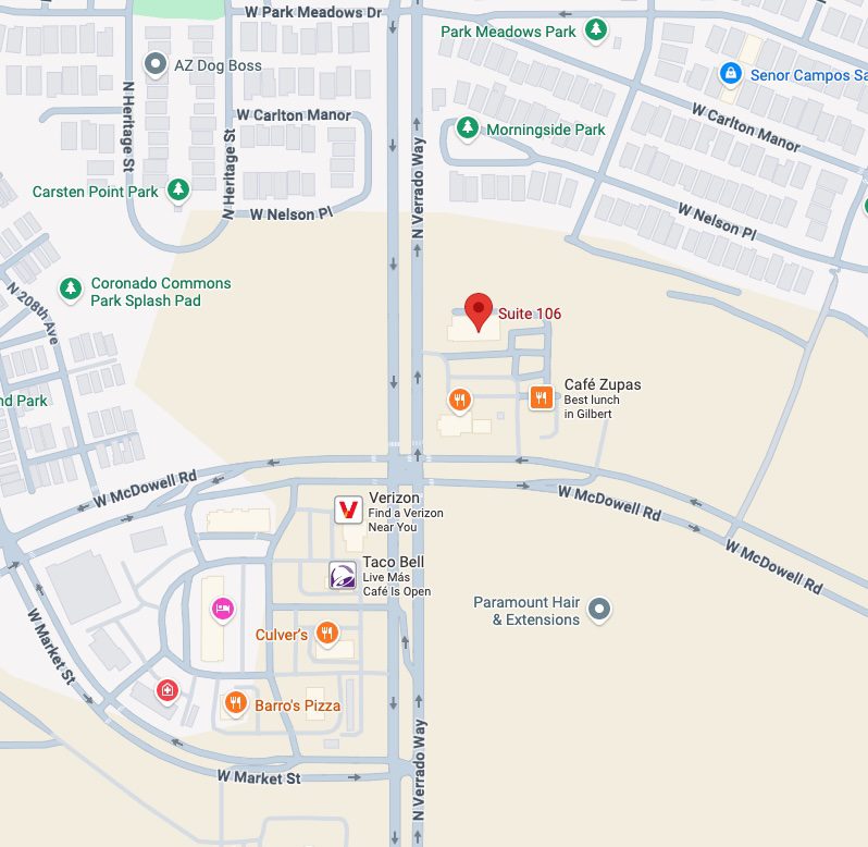 Buckeye Map for Britepath medical